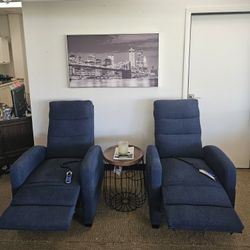 Fabric Recliner  - Korbin 