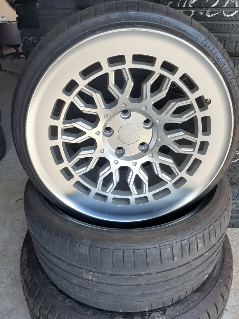 18 inch rims and tires radi8s