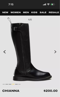 Dr. Martin knee high boots US W 9