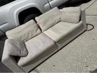 Lounge Couch Cream Color