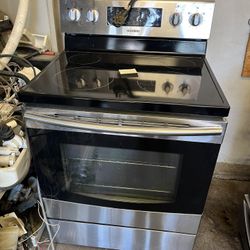 Samsung Stainless Steel Glasstop Electric Stove 