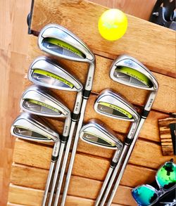 Nike⛳️Sling Shot 4D Men's Iron Set🔥4-PW With Steel Stiff Shaft's...🌟