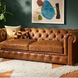 Leather Couch 