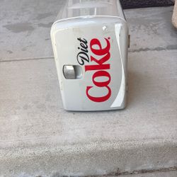 Diet Coke miniature fridge