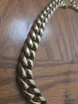 18K Cuban Gold Chain