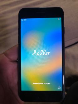 Black iPhone 7