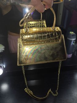 Gold purse