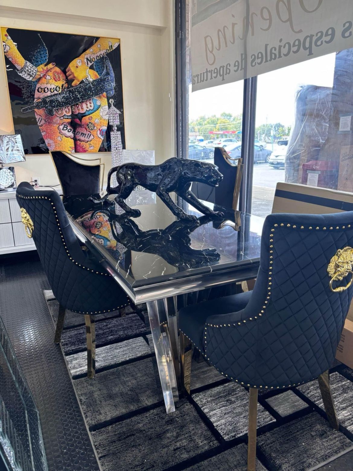 Beautiful Dining Table Set Same Day Delivery