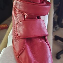 Puma Red High Top Sneakers