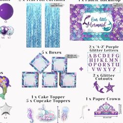 Mermaid Party Decorations