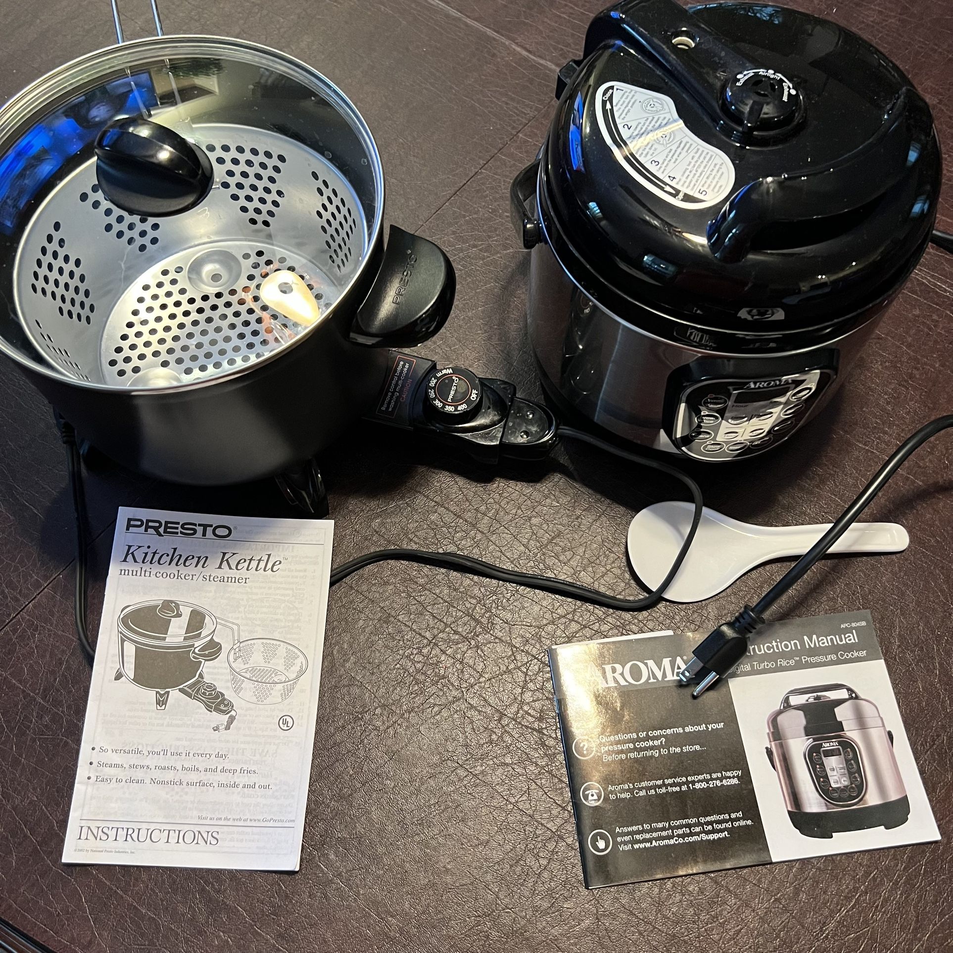 Rice Cooker, Pressure Cooker, Steamer, Slow Cook