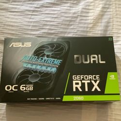 ✅ASUS GeForce RTX 2060 Overclocked 6G GDDR6 Dual-Fan EVO Edition VR Ready HDMI DisplayPort DVI Graphics Card (DUAL-RTX2060-O6G-EVO)✅