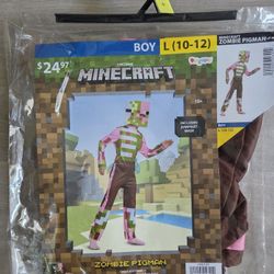 Halloween CostumeMinecraft, Kids 10-12, Brand New