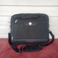 Dell Computer Carrying Case Briefcase Shoulder Bag for Laptop Black.