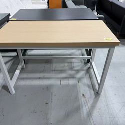 New Square Computer Desk, 61/47.2 x 23.6 inch Modern Writing Desk