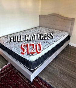 New full mattress only $120