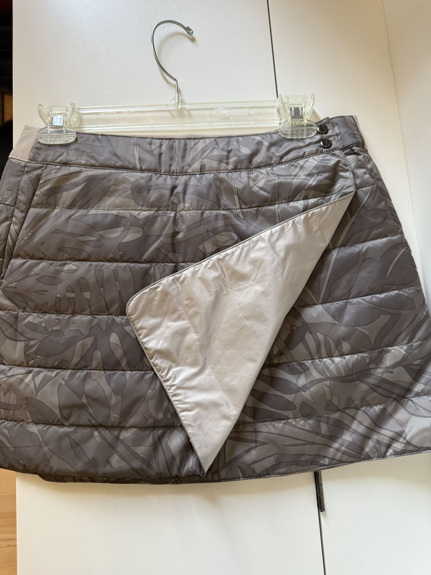 ralph lauren 100% authentic reversible wrap quilted skirt brand π