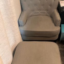 Chair And Ottoman 