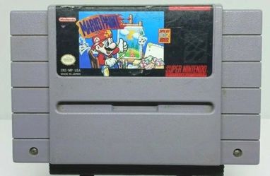 Mario Paint SNES authentic Cart tested