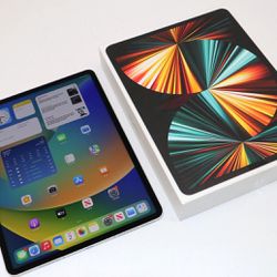 Apple 12.9'' iPad Pro 5th Gen 2TB M1 Chip  Wi-Fi +LTE Unlocked - Silver A2379