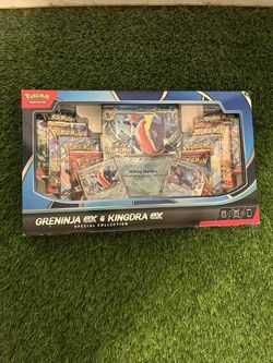 Pokemon Greninja ex & Kingdra ex box