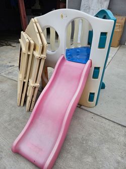 Kids outdoor slide