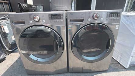 LG washer and dryer 27 wide Gas dryer  silver Gas dryers