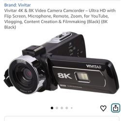 Vivitar - 8K Digital Camcorder