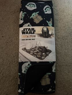 Star Wars Mandalorian Dish Drying Mat