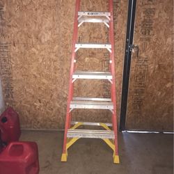 6 Foot Werner Orange Latter