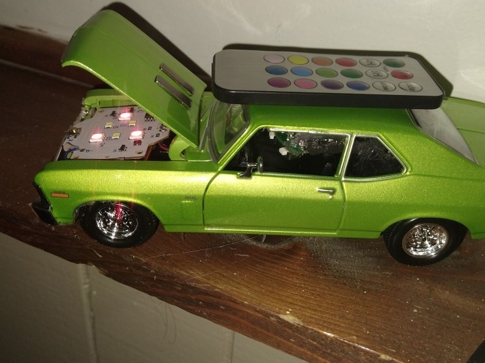 Model Car With LED Lights And Blue Tooth Speaker