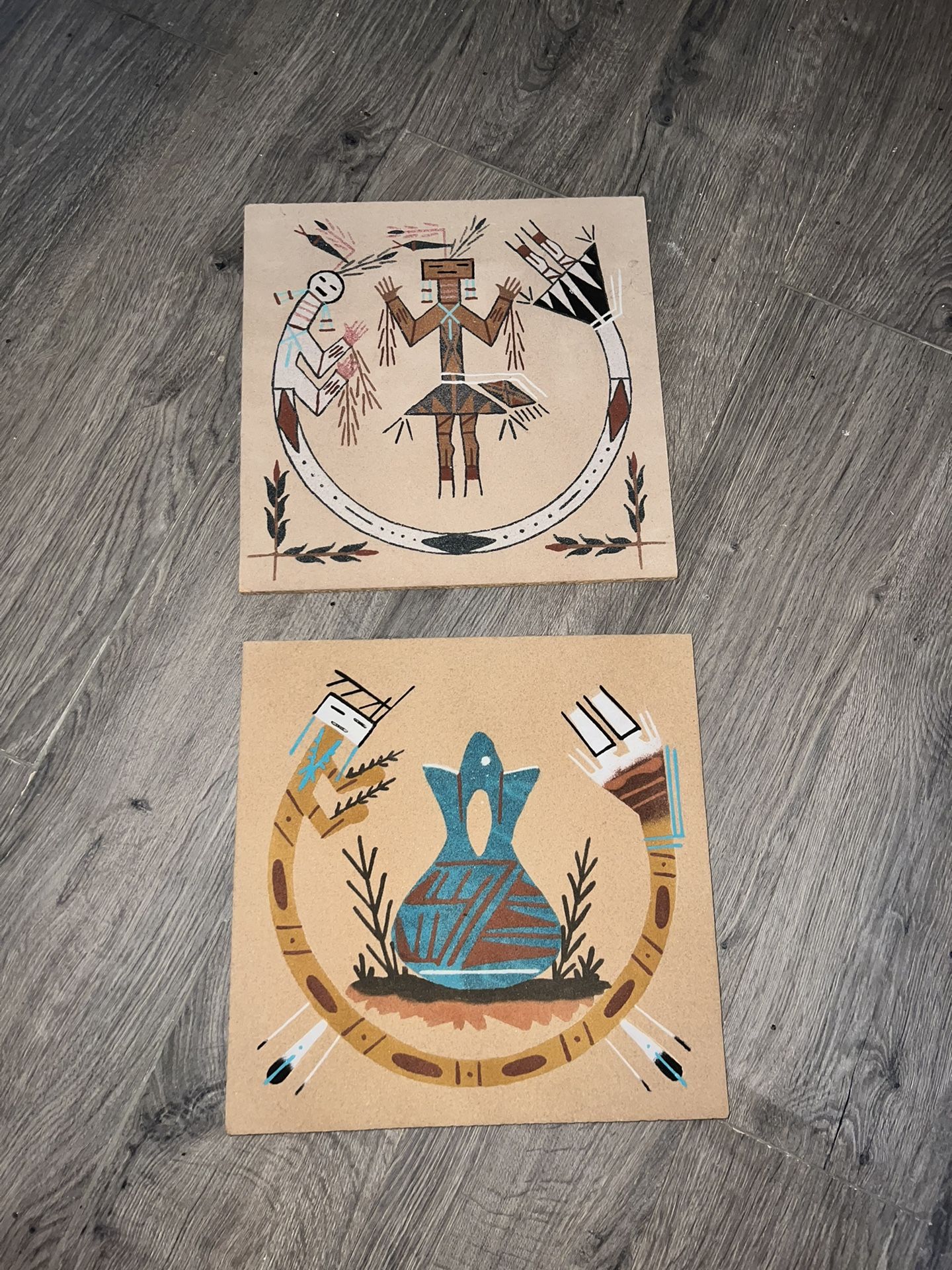 Native American Sand Art