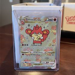 Simisear VSTAR #GG37 Pokemon Crown Zenith