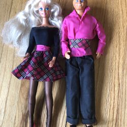 Barbie and Ken Pair of dolls