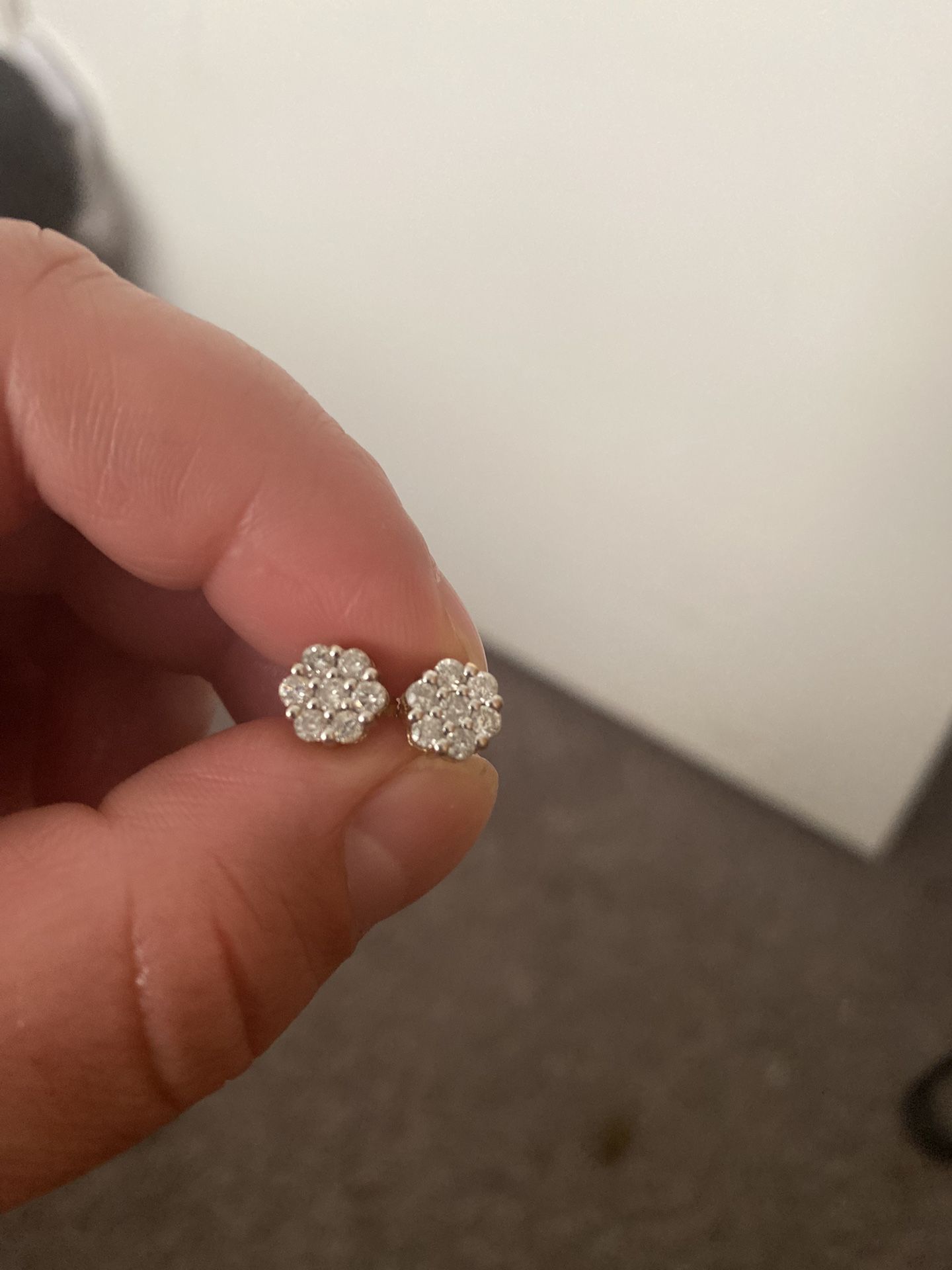 Diamond earrings