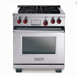 🔥 Wolf 30” Dual Fuel Range – Model DF304-LP – Premium Propane Cooktop + Electric Oven 🔥