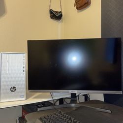 Gaming HP pc + 28inch 4k samsung monitor 