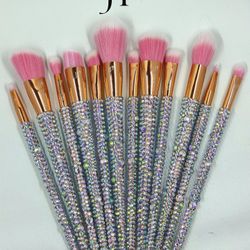 Silver Diamond Brushes 