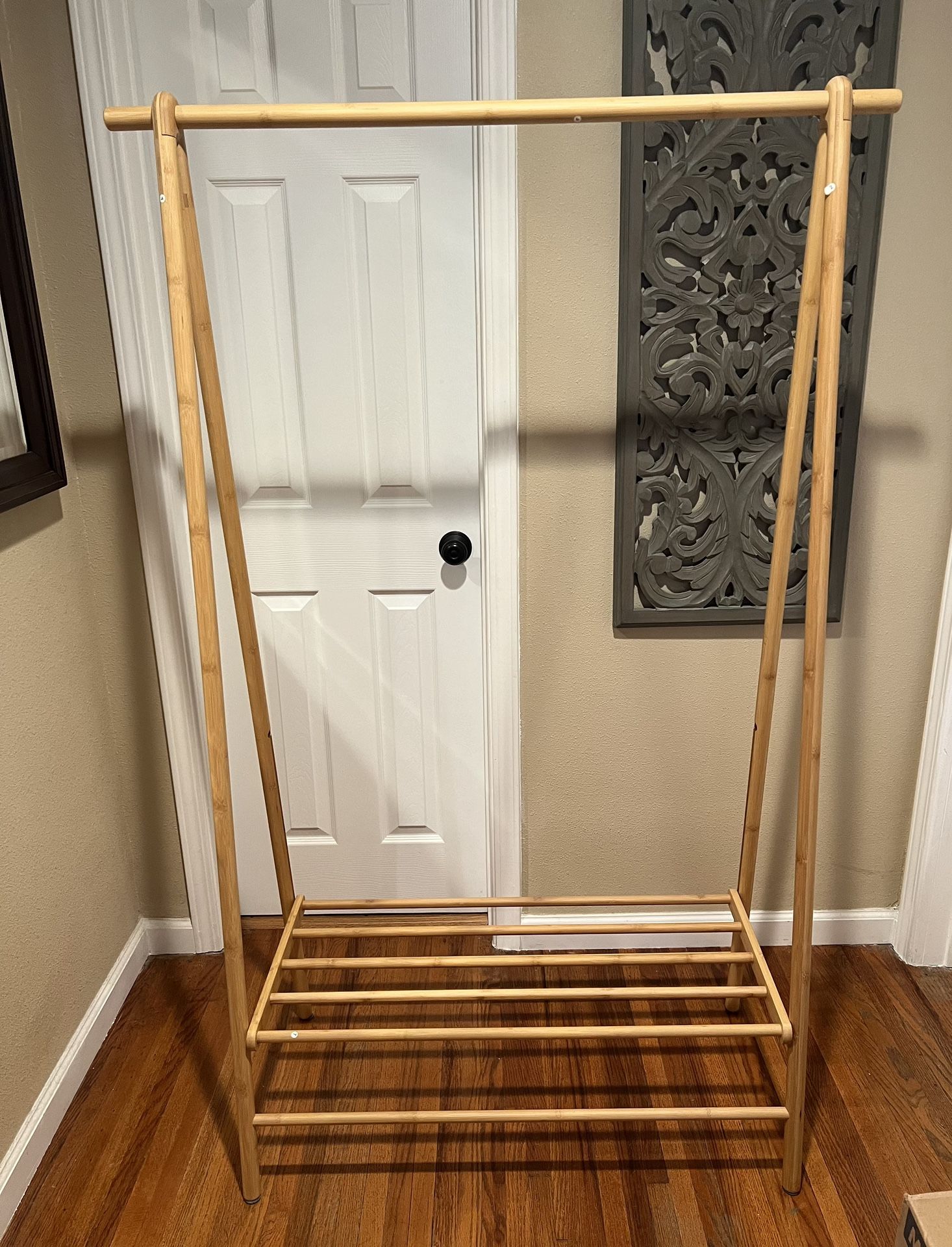Bamboo Garment Rack