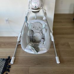 Ingenuity Inlighten Soothing Swing - Elephant 