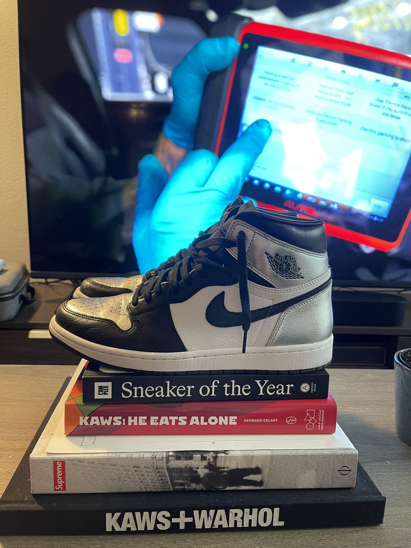 Jordan 1 OG Silver Toe