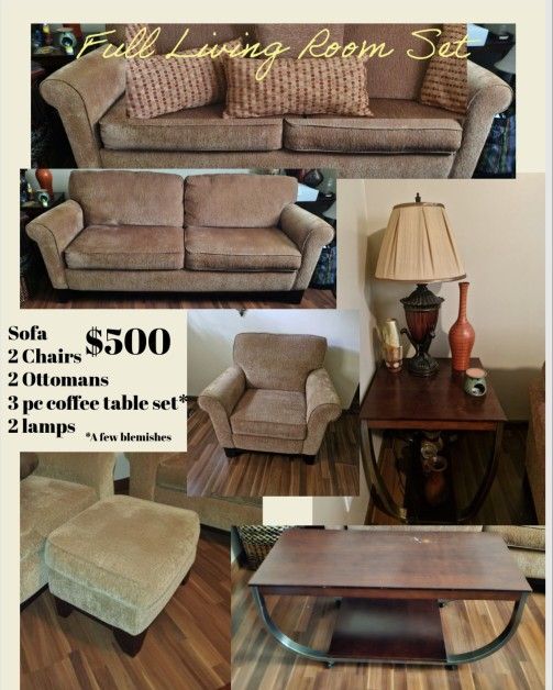 Full Living Room Set