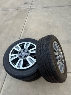 Toyota Tundra Rims 2014-2021 Dunlap Tires P275/55R20