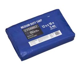 12 ft. x 16 ft. Blue Medium Duty Tarp