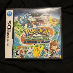 Pokemon Ranger Shadows Of Almia And Ocarina Of Time Cases 