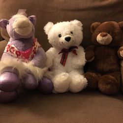 Great Condition :Build a Bear; Peluches de “Build a Bear”