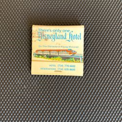Disneyland Hotel matchbook