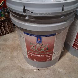 promar 400 interior eggshell 10 gal unopened