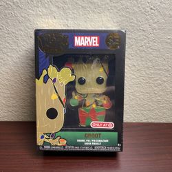 Funko Pop pin Marvel Groot Holiday Target exclusive 