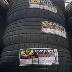 🔴🛞215/65R16 Lionhart Tires 🔥🔴